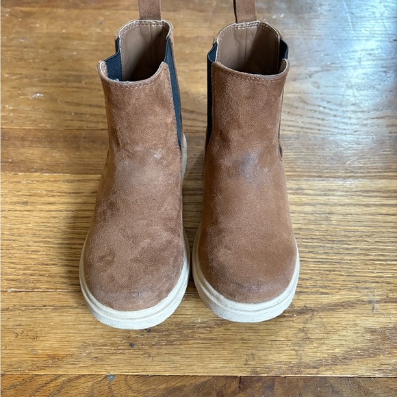 J. Crew Girls’ Brown Boots size 11 - Picture 2 of 6